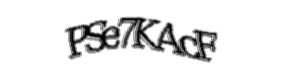 Security check image, please type the characters shown